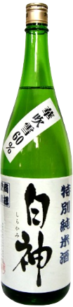 日本酒 白神 特別純米酒