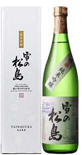 日本酒 雪の松島 蔵の華 純米吟醸