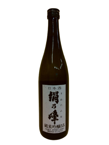 日本酒 絹乃峰 純米吟醸原酒55