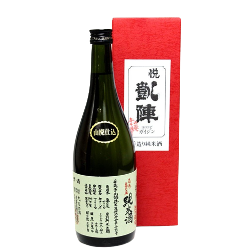 日本酒 悦凱陣 山廃純米無濾過生原酒 亀の尾 花巻