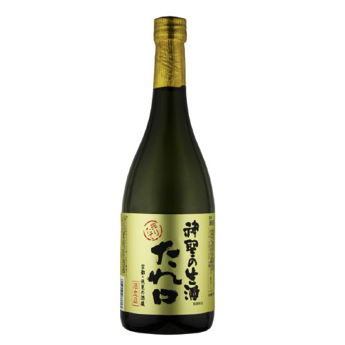 日本酒 神聖　たれ口
